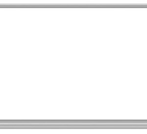 Duvara Monte Çelik Emaye Beyaz Yazı Tahtası