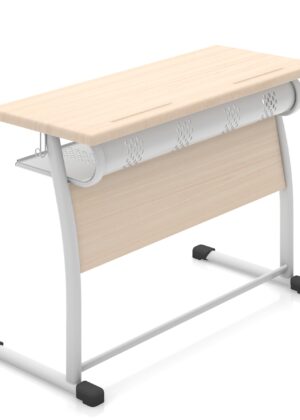 Çift Kişilik Perdeli Okul Sırası