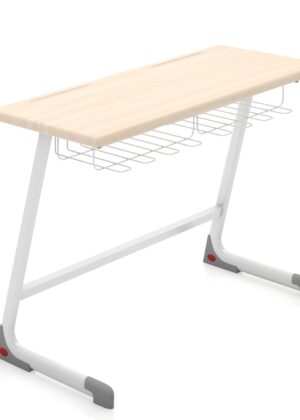 Çift Kişilik Perdesiz Okul Sırası