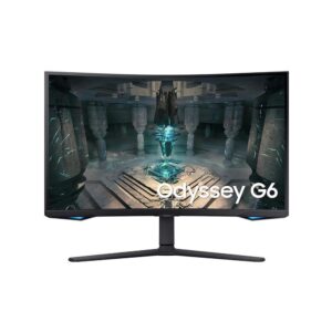 SAMSUNG 32" ODYSSEY G6 LS32BG652EUXUF 1Ms(GTG) 240Hz QHD CURVED GAMING MONITOR