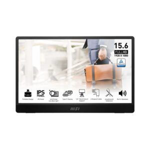 MSI 15.6'' PRO MP161 E2 4Ms 60Hz FHD IPS TAŞINABİLİR MONİTÖR