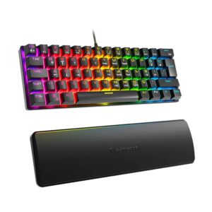 RAMPAGE ALLY K11 SİYAH RGB RED SWITCH MEKANİK GAMING KLAVYE-SİYAH
