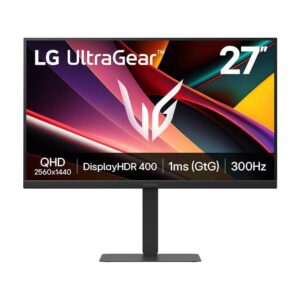 LG 27" ULTRAGEAR 27G640A-B 1Ms 300Hz QHD IPS GAMING MONITOR