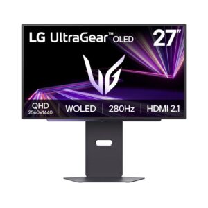 LG 26,5" ULTRAGEAR 27GX700A-B 0,03Ms(GTG) 280Hz QHD OLED GAMING MONITOR