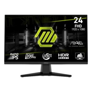 MSI 23,8'' MAG 242F 0.5Ms(GTG) 200Hz FHD IPS GAMING MONİTÖR