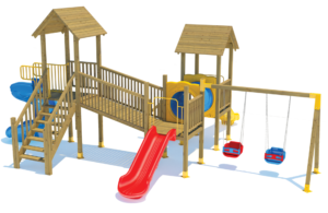Ahşap Seri Oyun Parkı 2