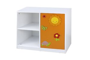 Figürlü Dolap 2 Bölmeli 1 Kapaklı